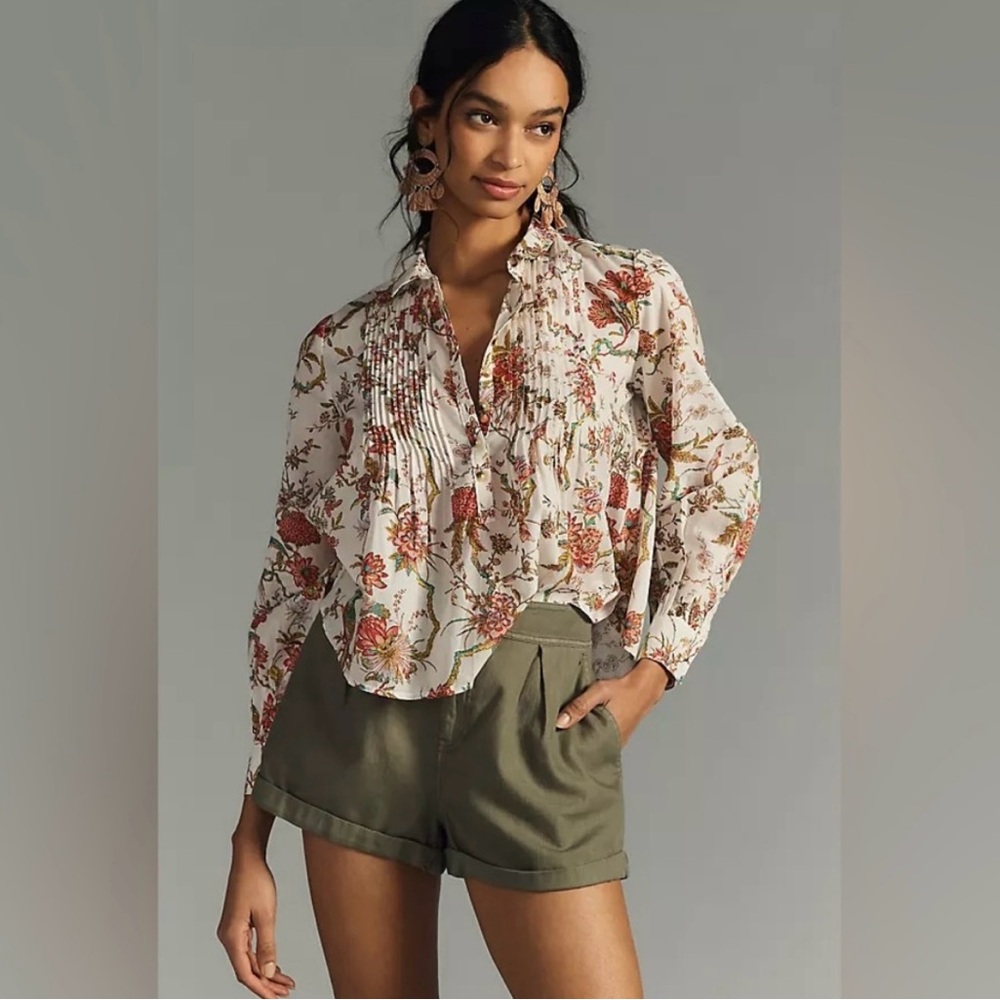 ANTHROPOLOGIE PILCRO BLOUSE